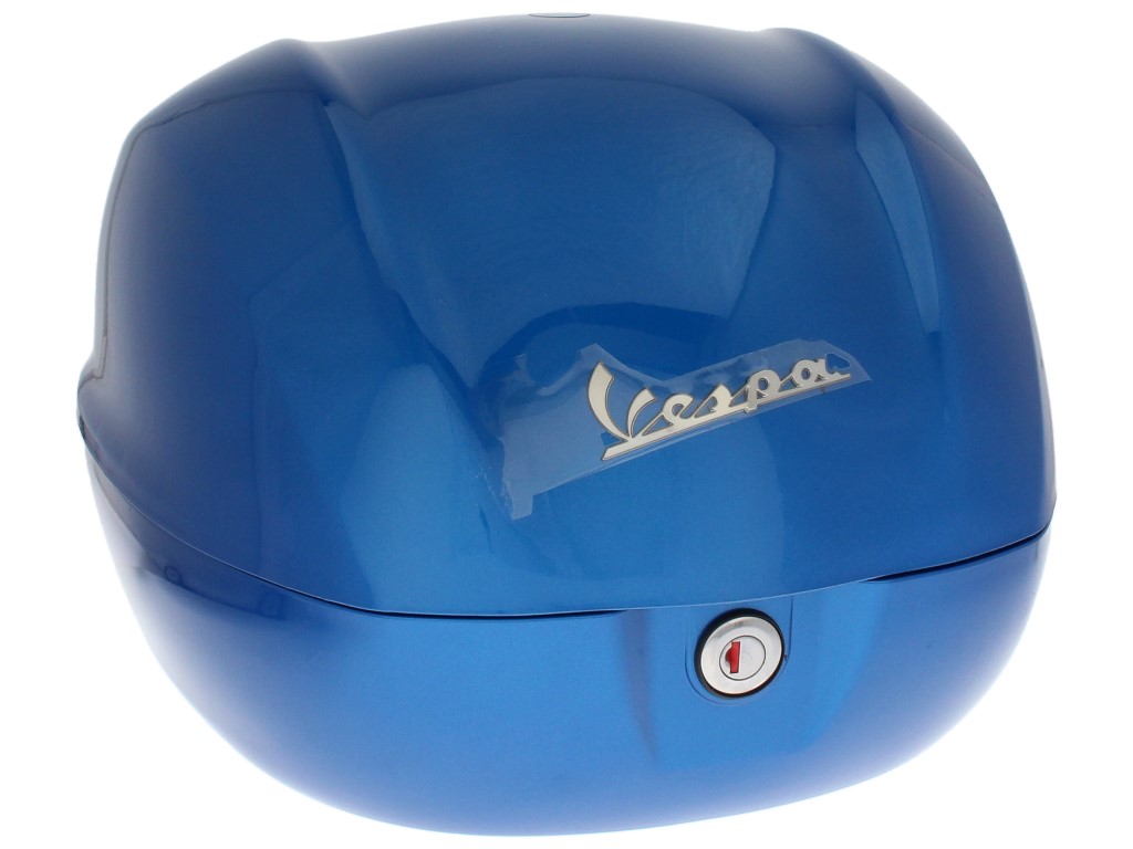 Vespa-topkoffer 32 l lichtblauw glanzend 261/A zonder rugleuning