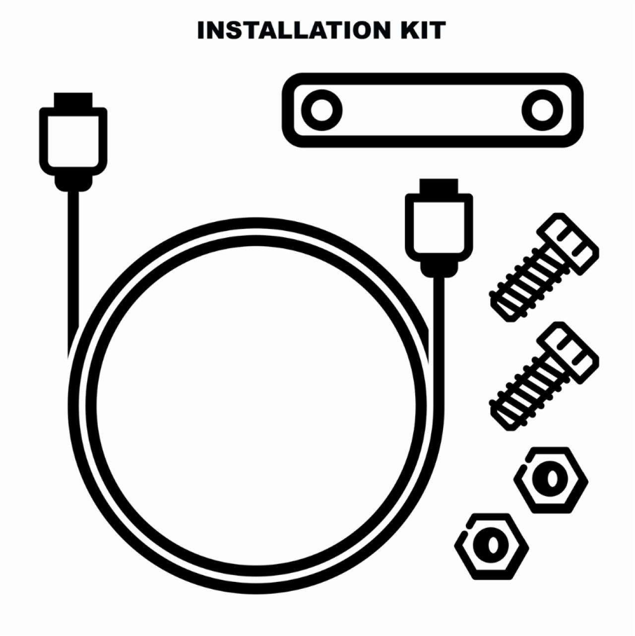 Installatieset voor regeleenheid verwarmingsaccessoires voor Vespa GTS (22-)