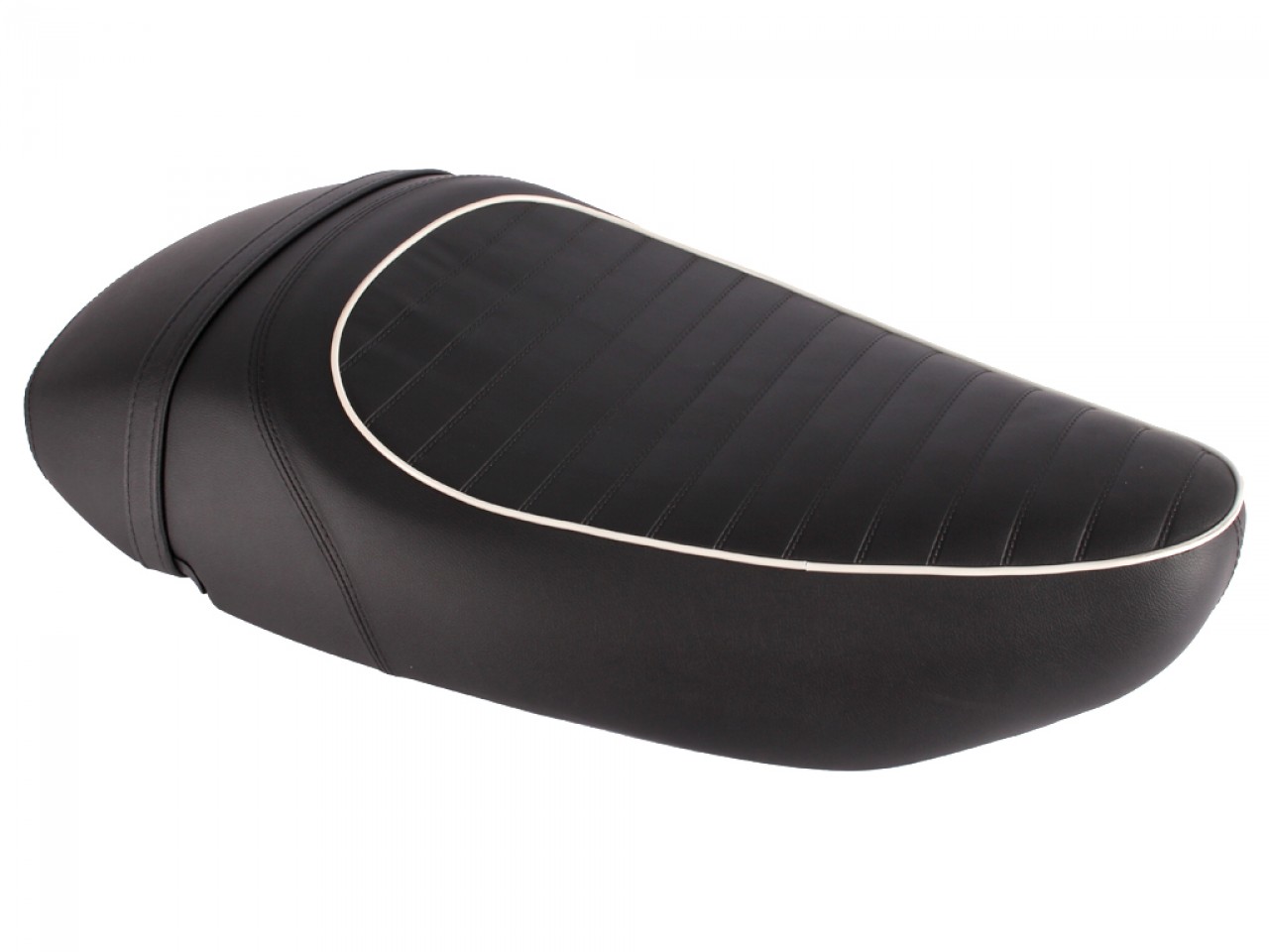 Vespa Mono Seat Gewatteerde Sport voor LX 50-150cc Touring, ET2/ET4 /LX/LXV/S 50-150cc-