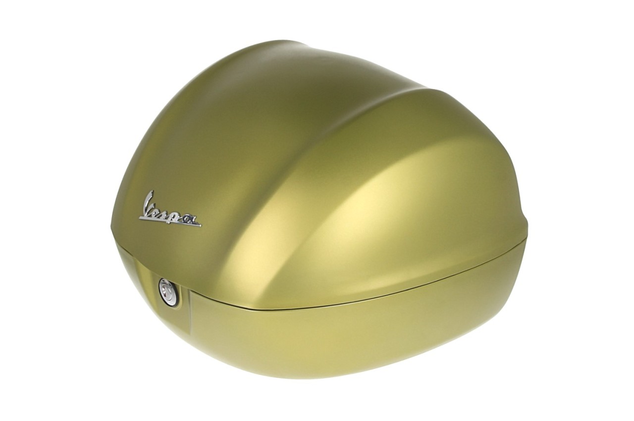 Vespa-topkoffer 32 l matgroen V03 zonder rugleuning