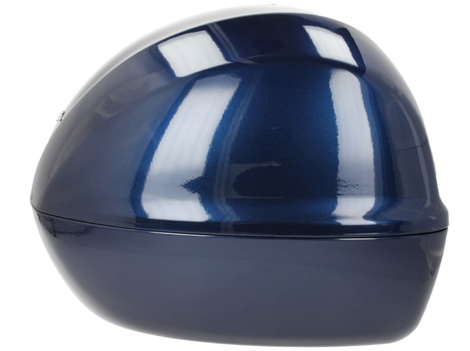 Vespa-topkoffer 32 l, glanzend blauw 222/A, zonder rugleuning