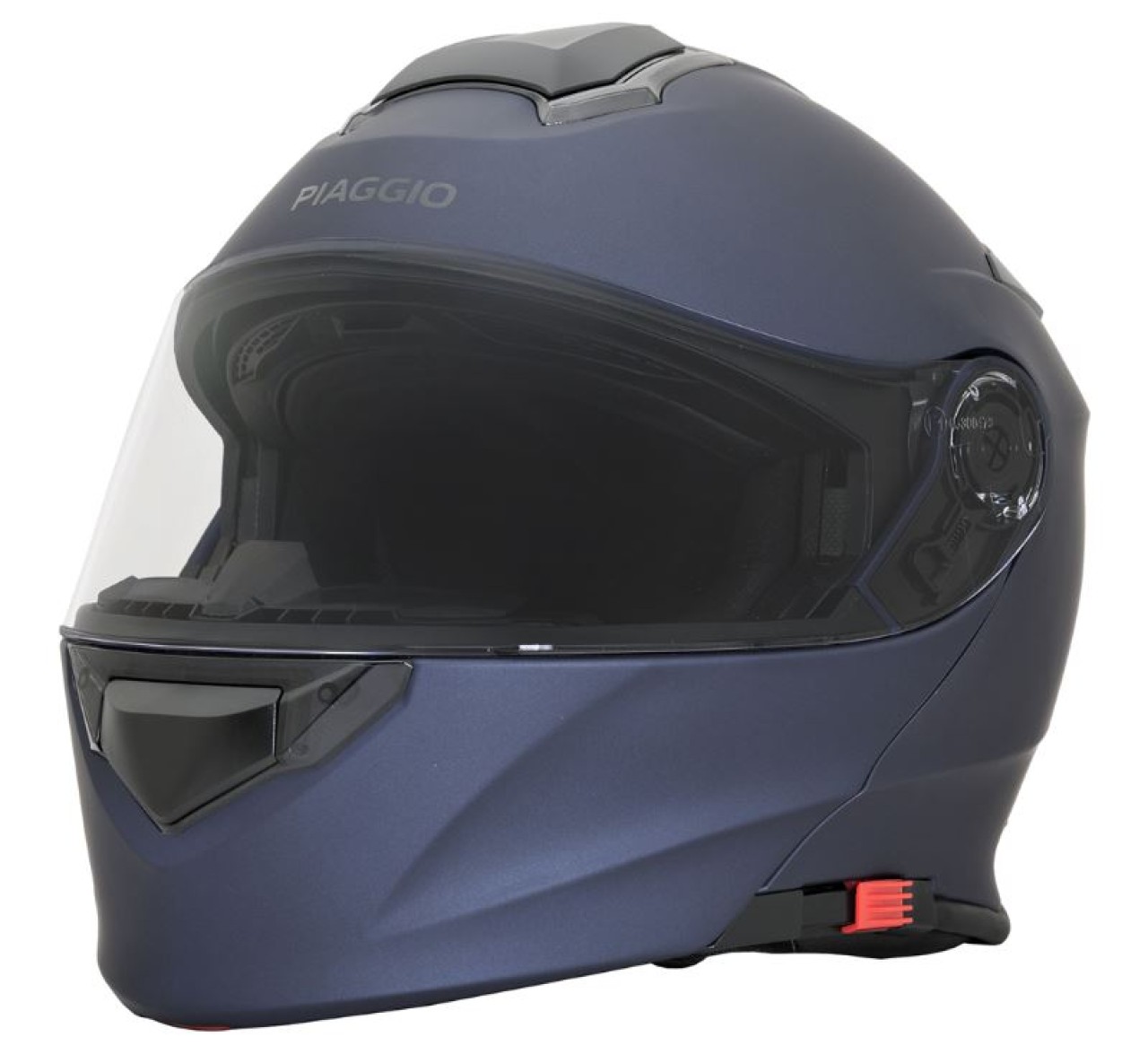 Piaggio modulaire helm blauw mat