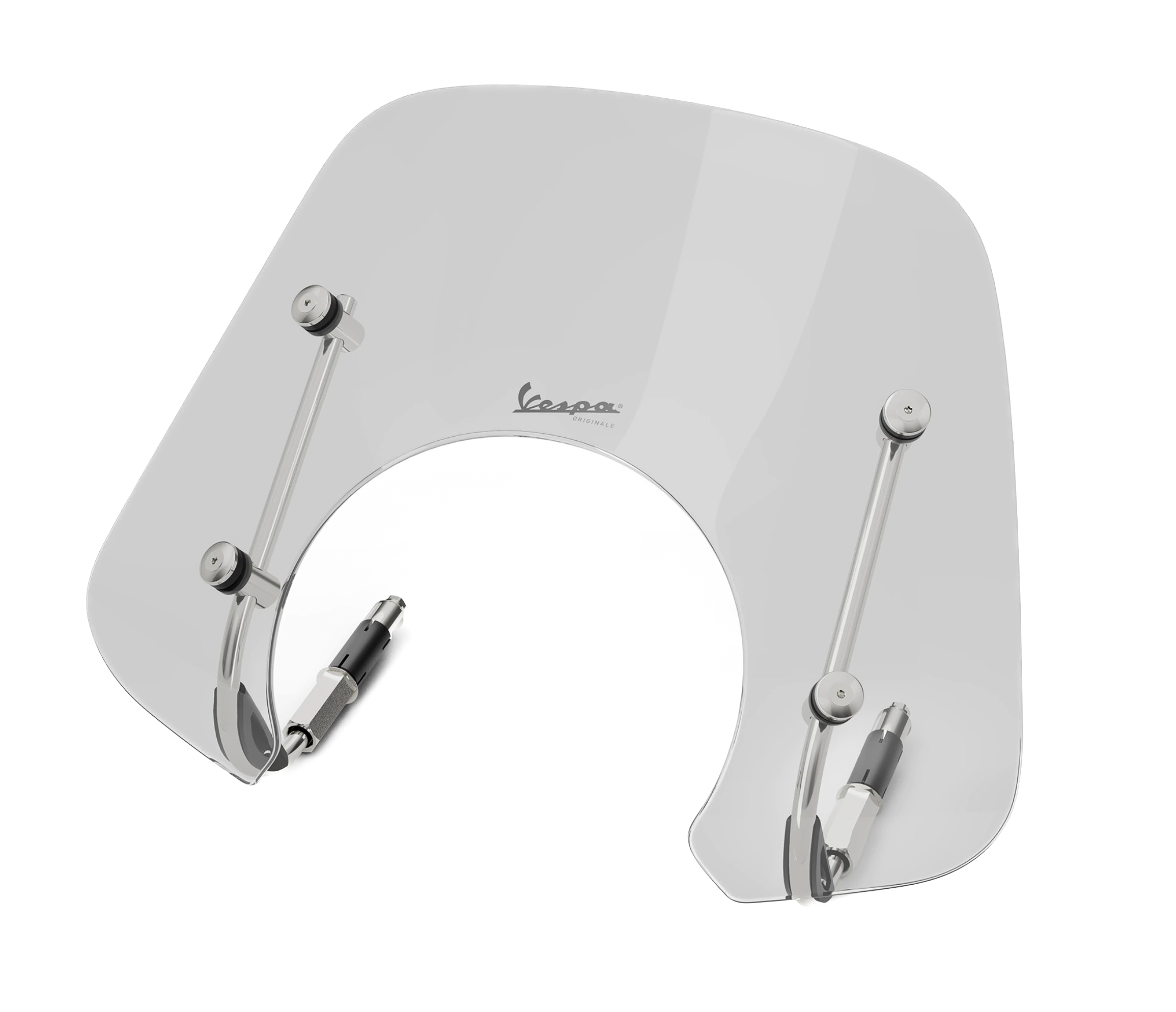 Klein windscherm "Flyscreen" getint voor Vespa GTS / Super HPE vanaf 2023- | origineel
