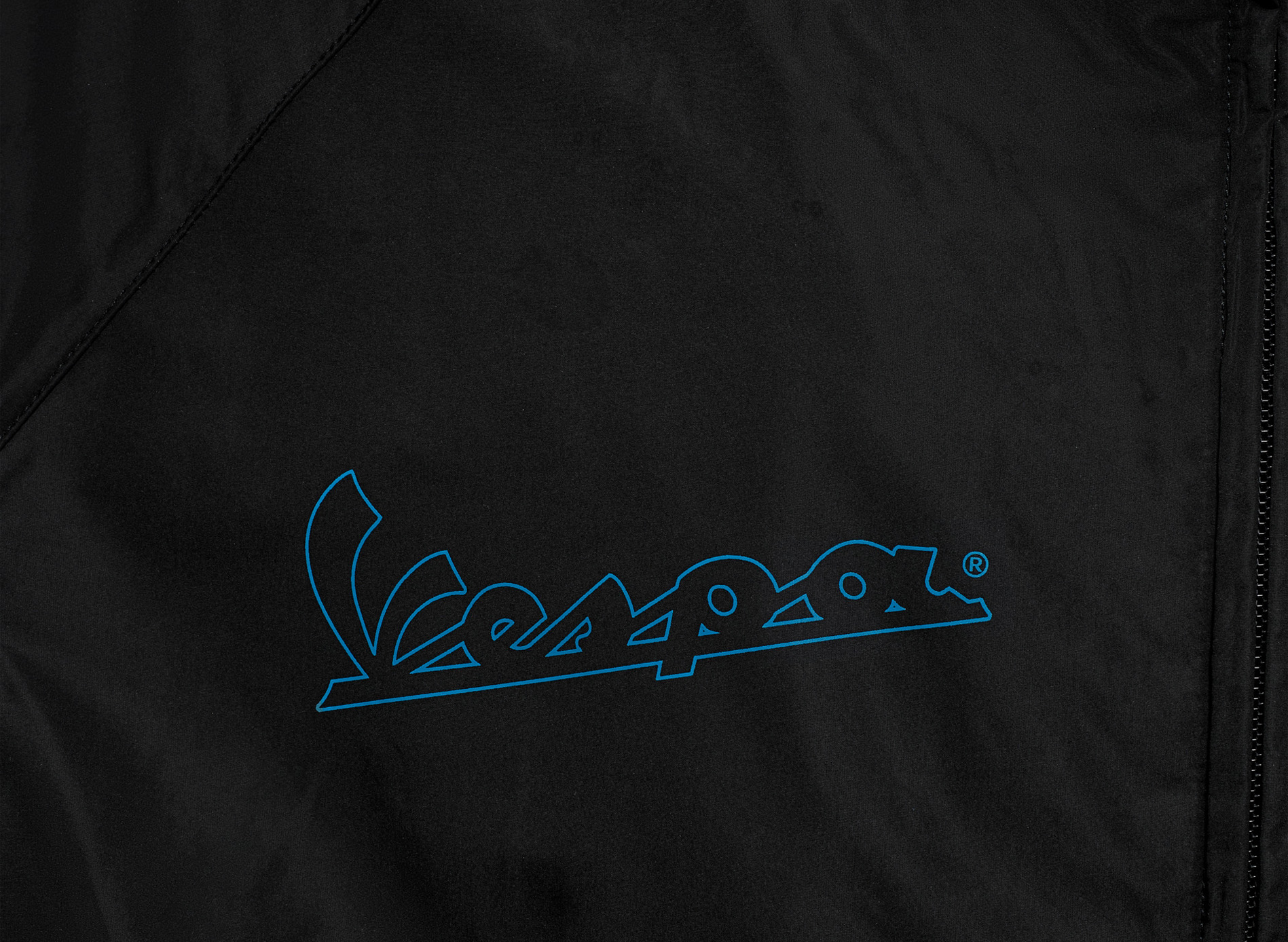 Vespa windjack zwart DEC collectie