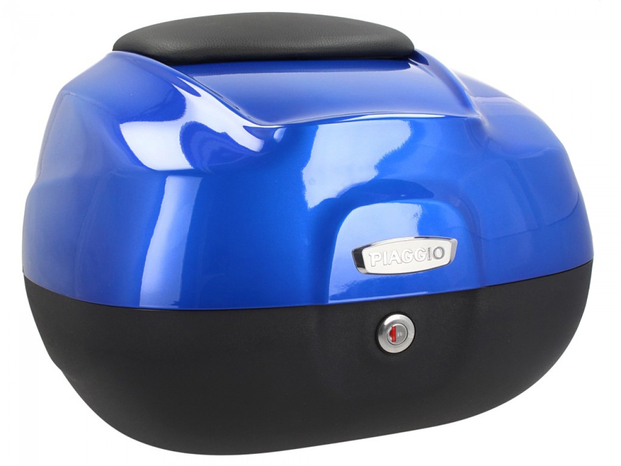 Topkoffer 37 l met rugleuning voor Beverly Sport 300/350 (16-20) - blauw 272/A