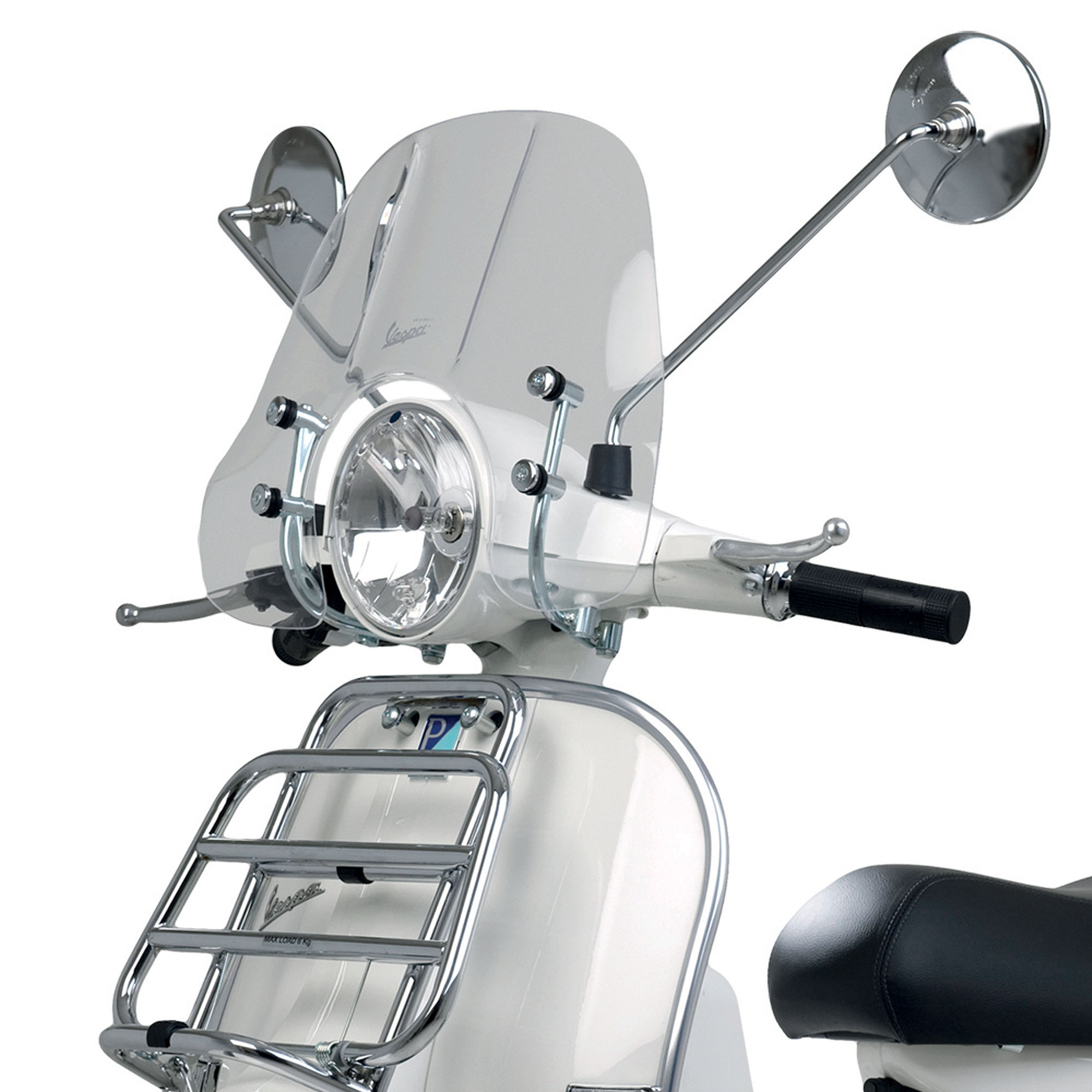 Originele Vespa Vouwdrager Voorkant Chroom Vespa PX