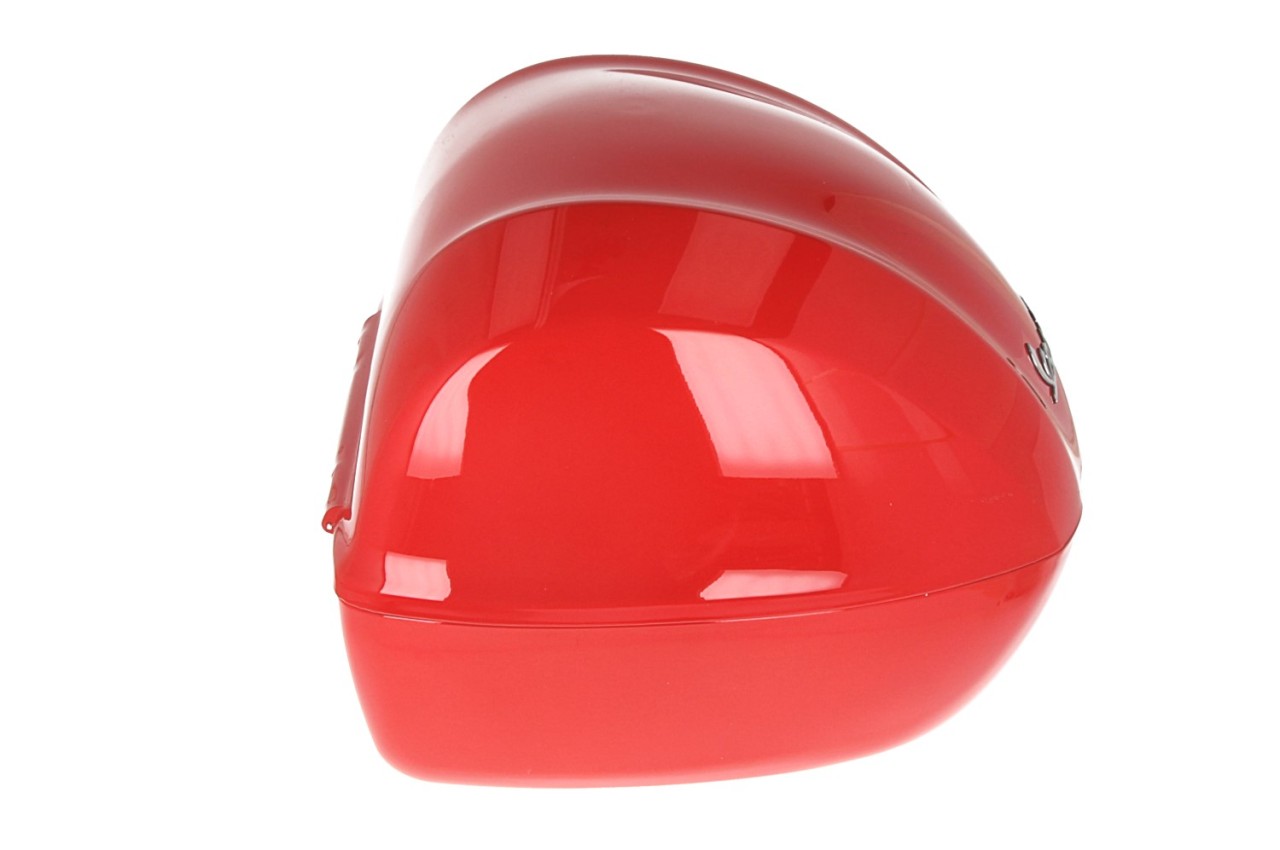 Vespa-topkoffer 32 l, glanzend rood, 894, zonder rugleuning