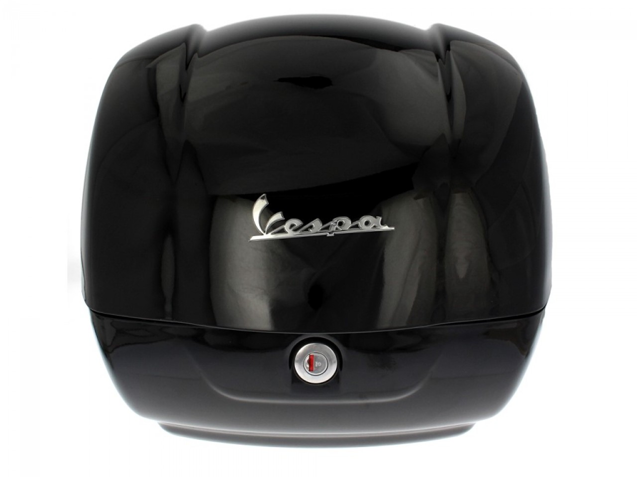 Originele topkoffer voor Vespa GTS - glanzend zwart 90, 094, uit 2014