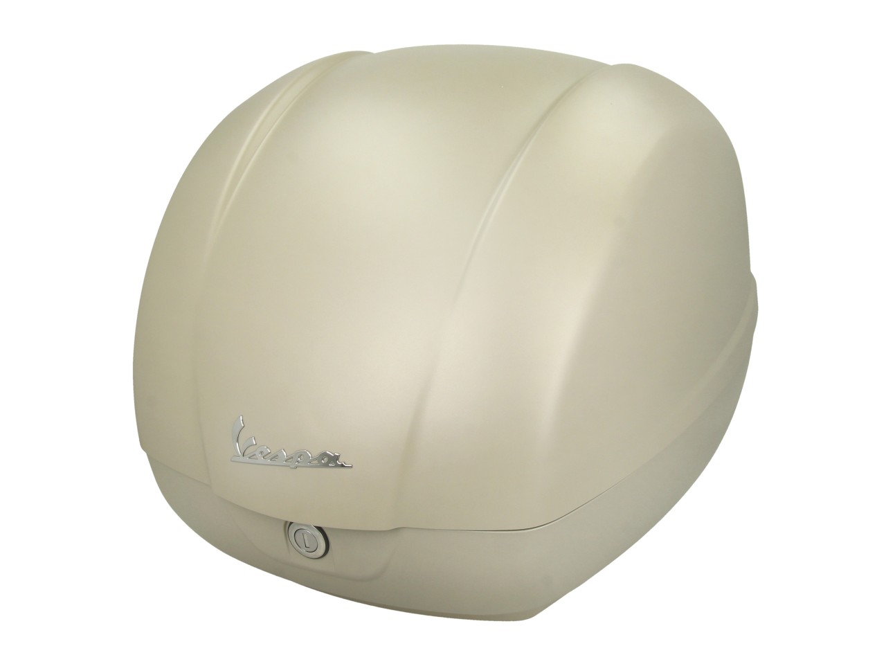 Originele topkoffer 36 l, matbeige Q03, voor Vespa GTS 125/310 en GTV 310