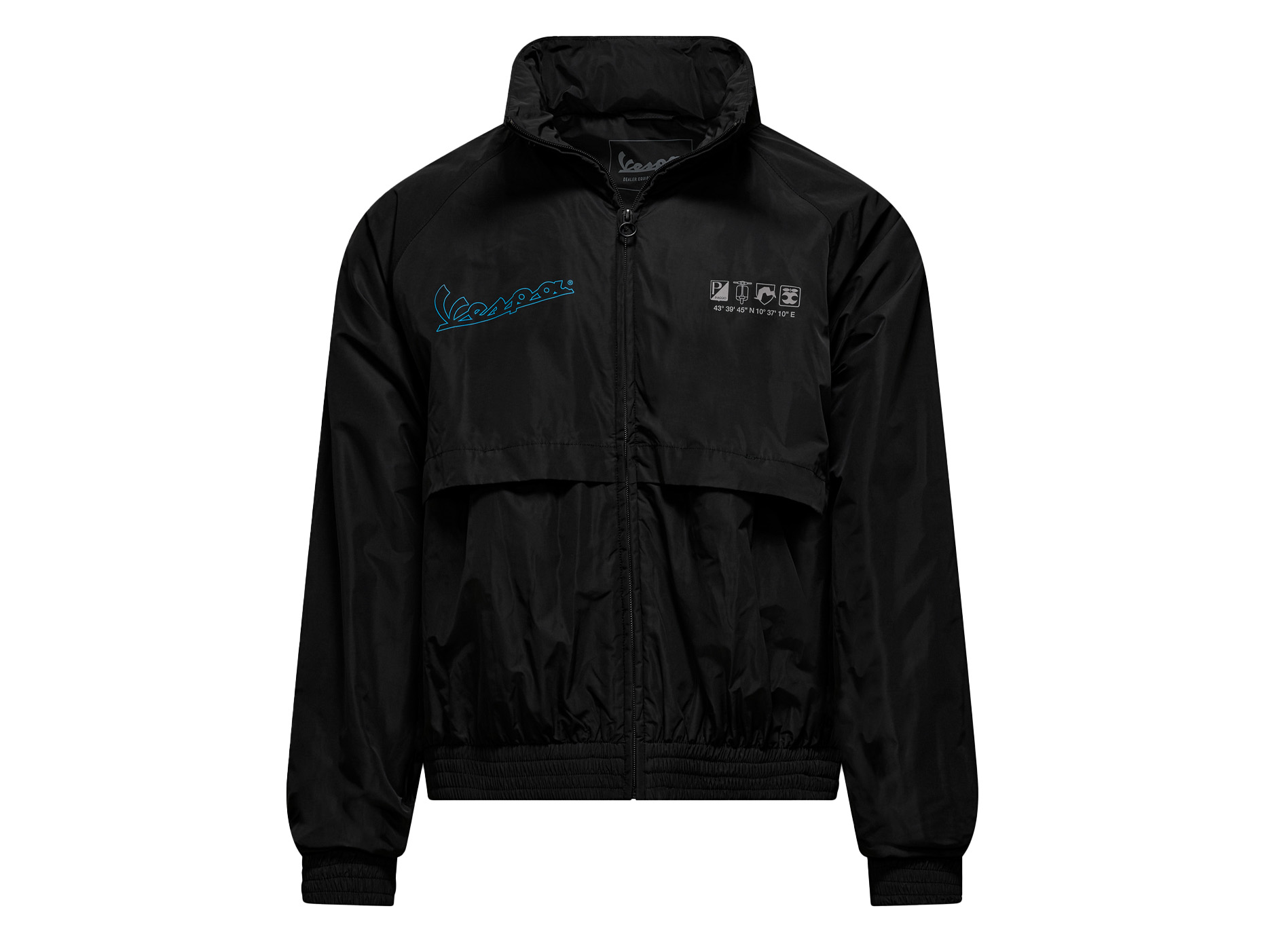 Vespa windjack zwart DEC collectie