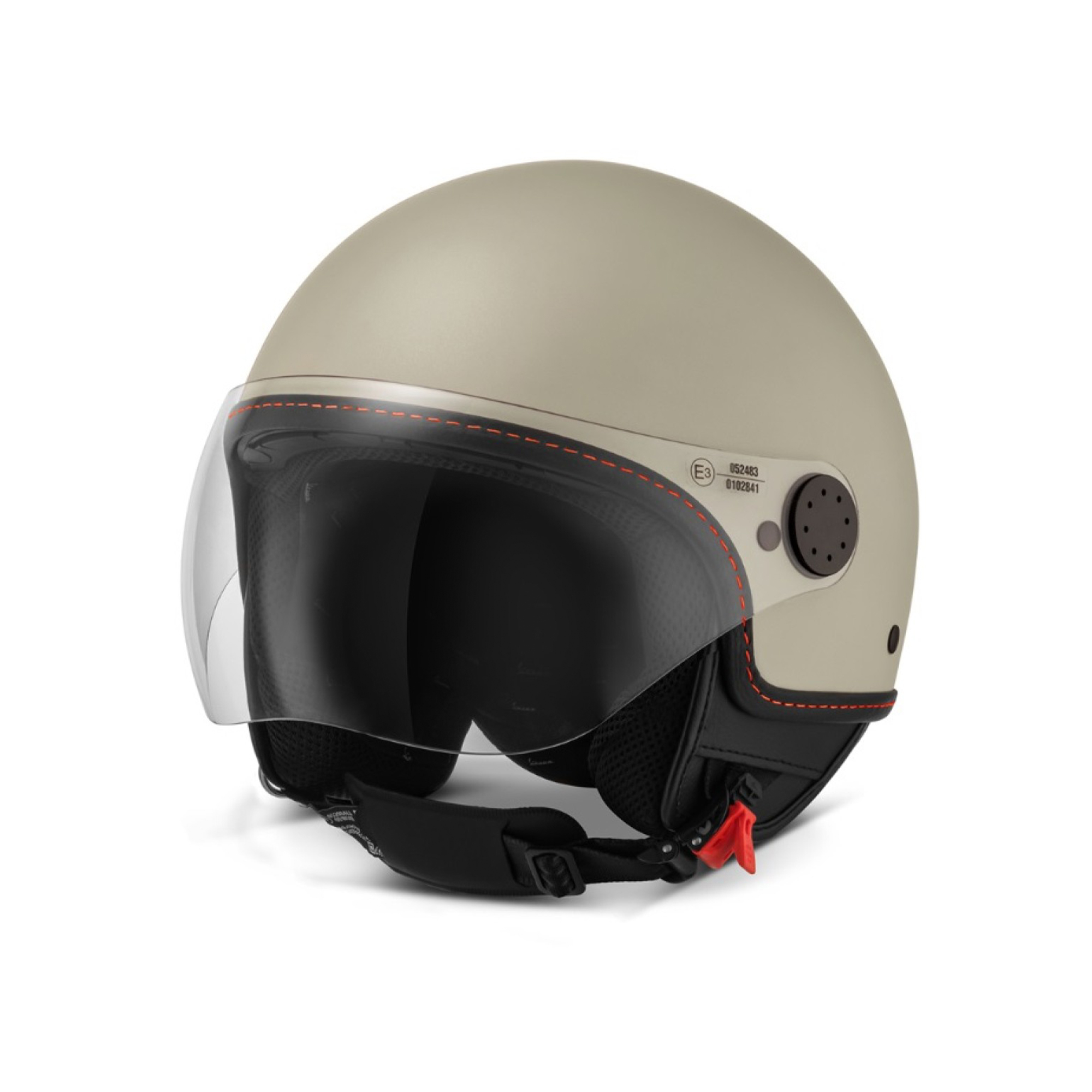 Vespa jethelm Visor 4.0 matbeige - S