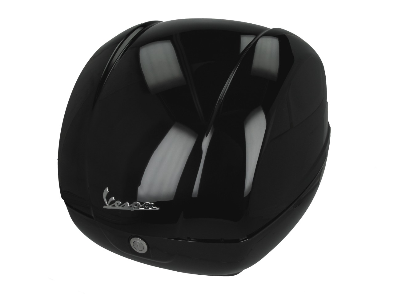 Originele topkoffer 36 l, glanzend zwart 094 voor Vespa GTS 125/310 en GTV 310
