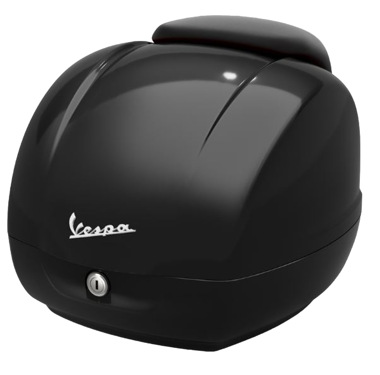 Originele topkoffer voor Vespa GTS - zwart nero cosmo / vulcano / 98/A