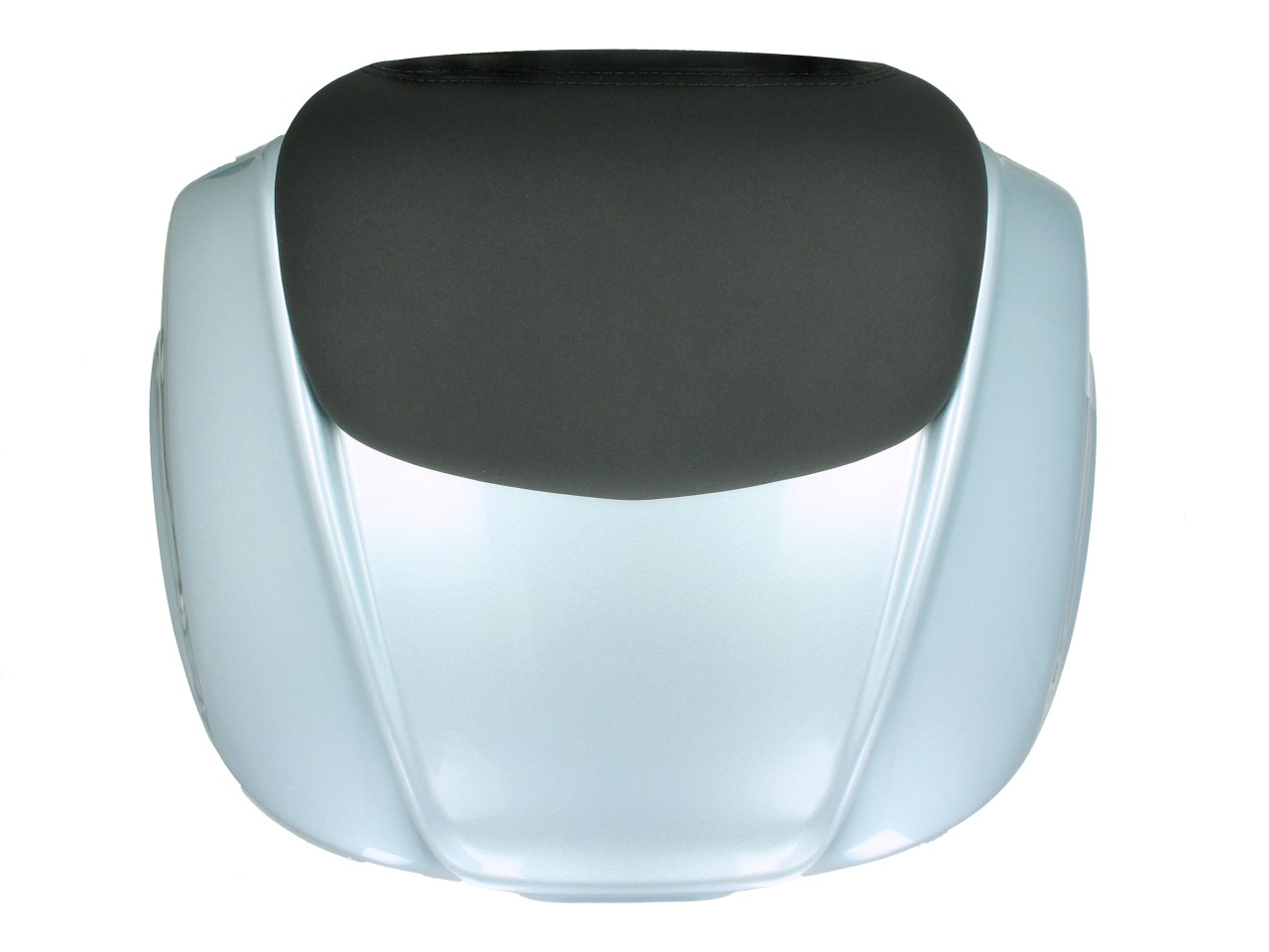 Topkoffer 37 l met rugleuning voor Piaggio Medley Basic 125/200 (24-25) - blauw-grijs G14