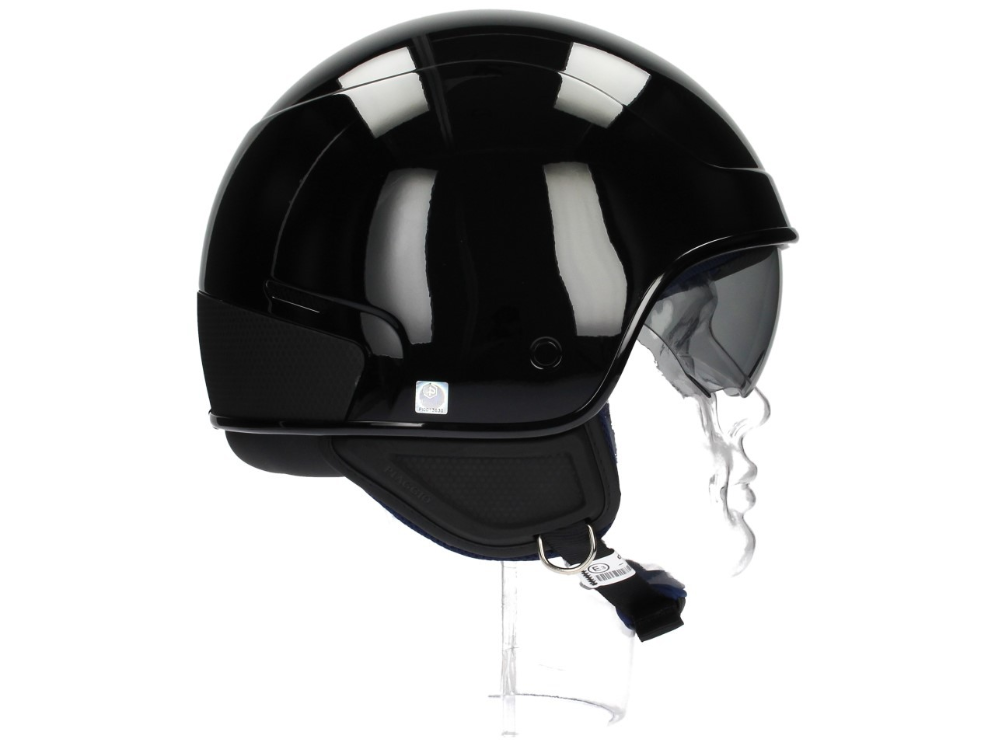 Piaggio PJ1 Jet Helm zwart