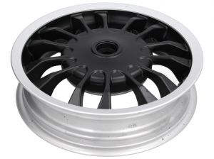 Achtervelg zwart voor Vespa Sprint 4T