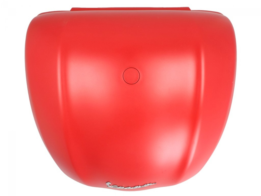 Originele topkoffer 32 l. voor Vespa Primavera rood dragon mat 896/A