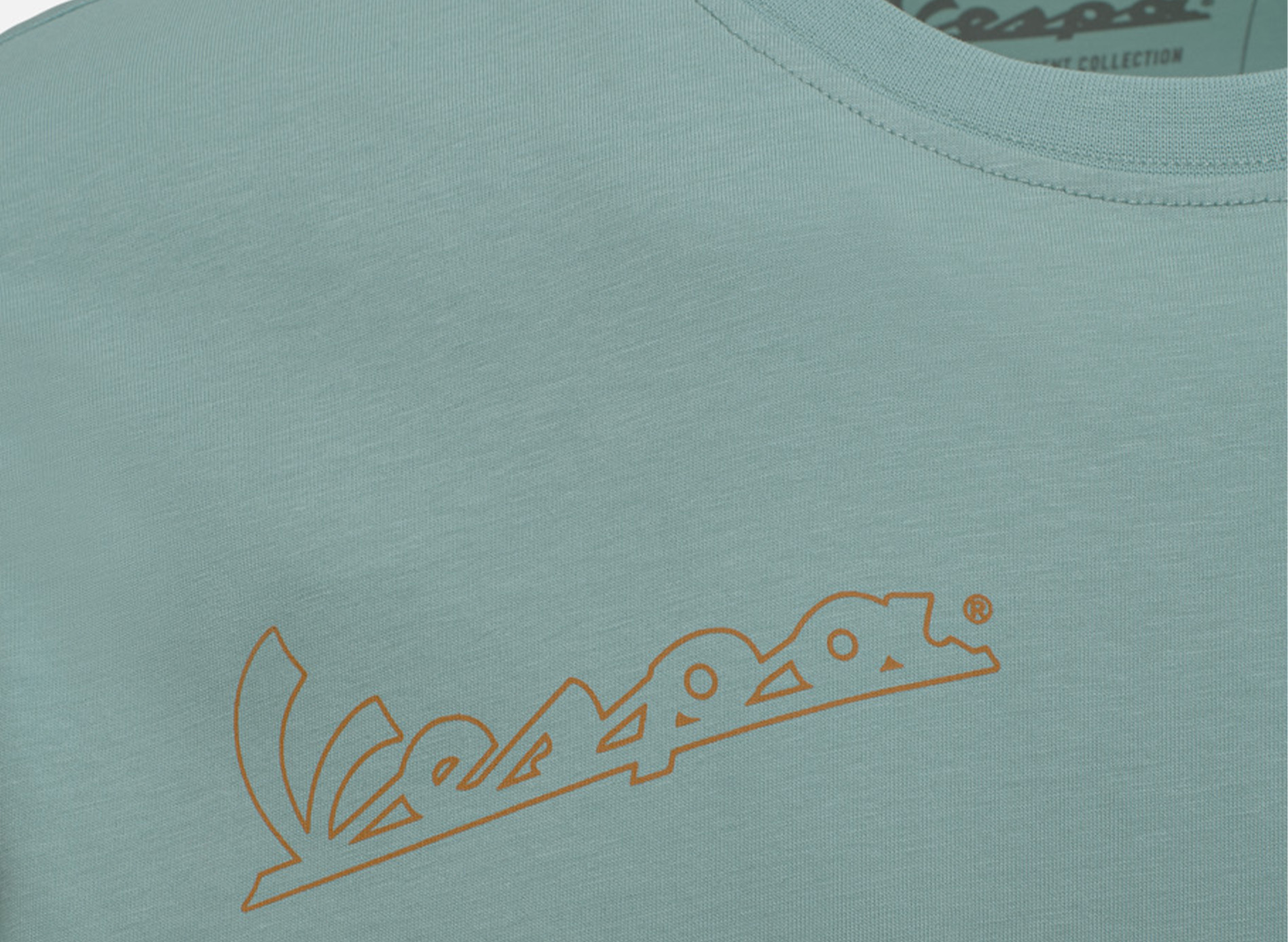 Vespa T-shirt Oorsprong groen DEC collectie