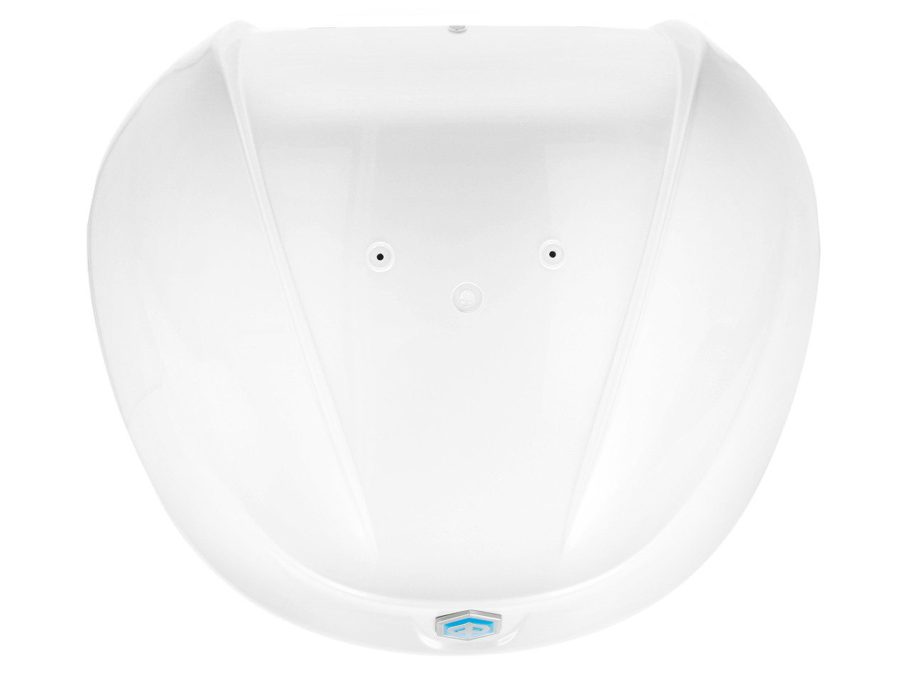 Topkoffer 36L voor Beverly Original Piaggio - BIANCO ICEBERG 505/A