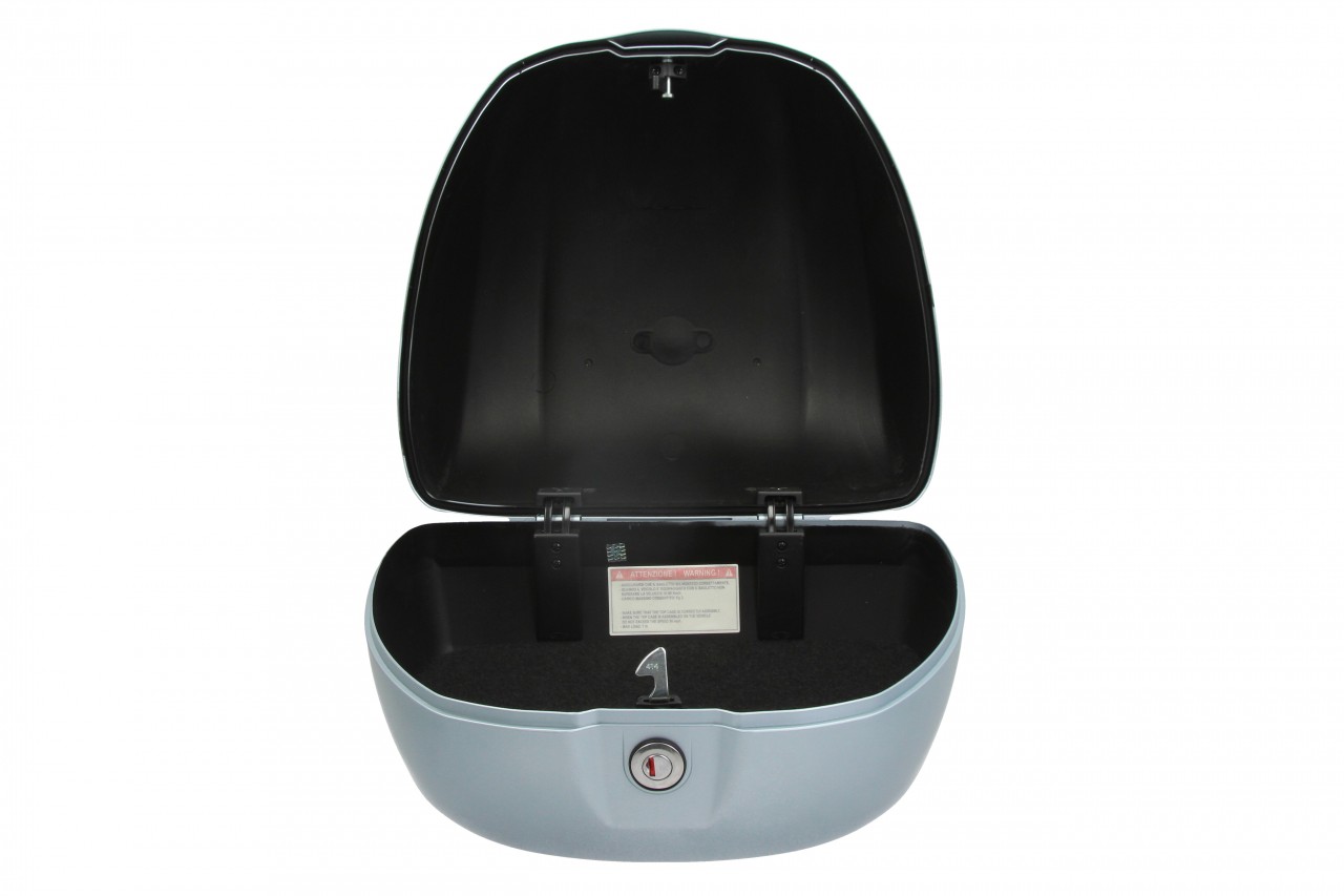 Vespa-topkoffer 32 l, matgrijs G02, zonder rugleuning