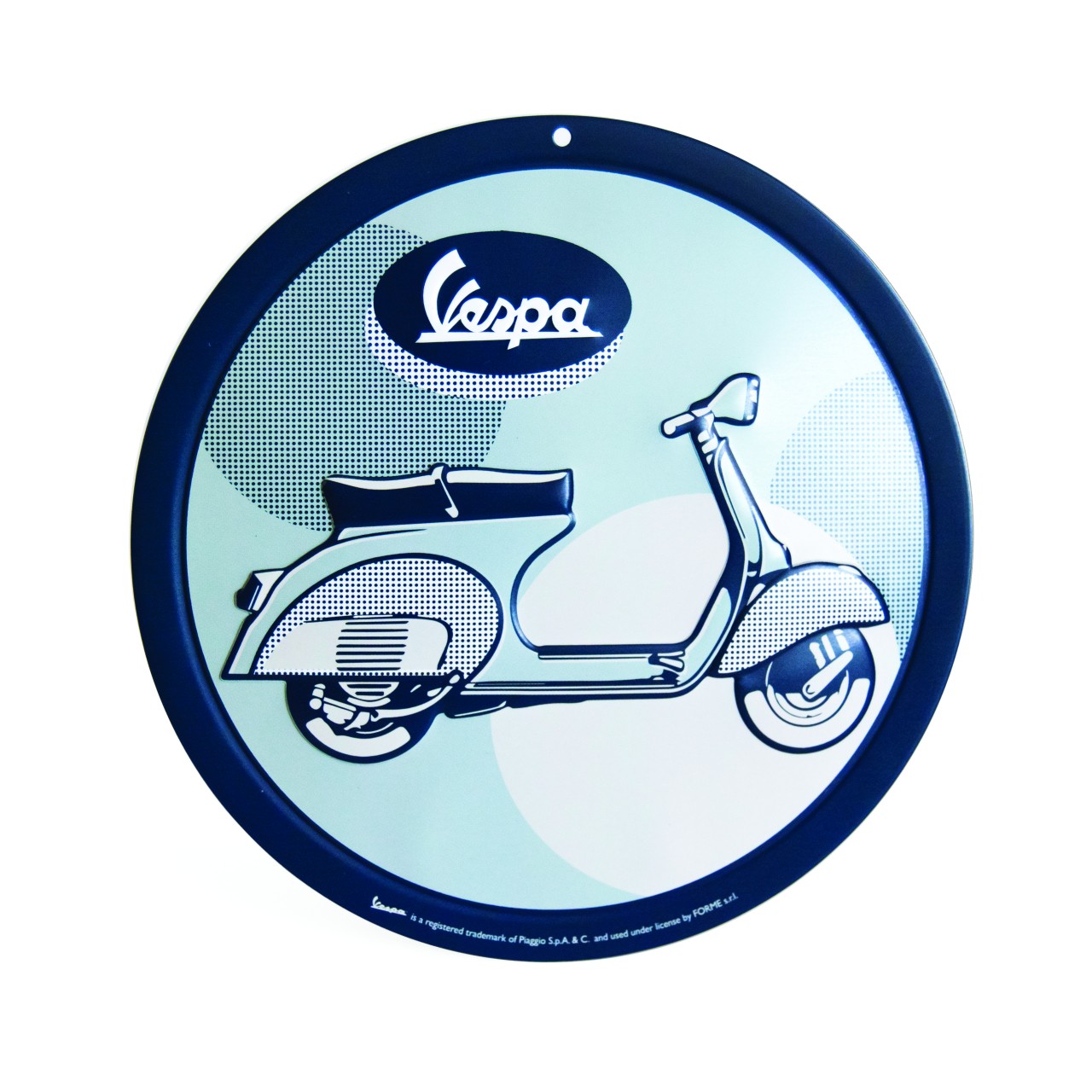 Vespa metalen bord