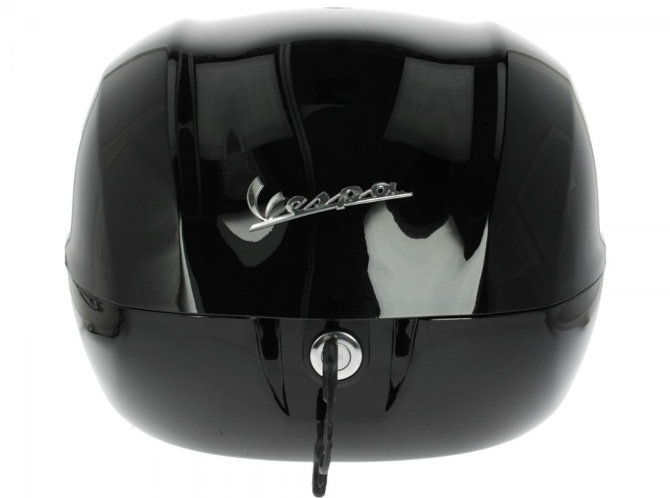Originele topkoffer voor Vespa Primavera / Sprint - Zwart Vulcano 98/A