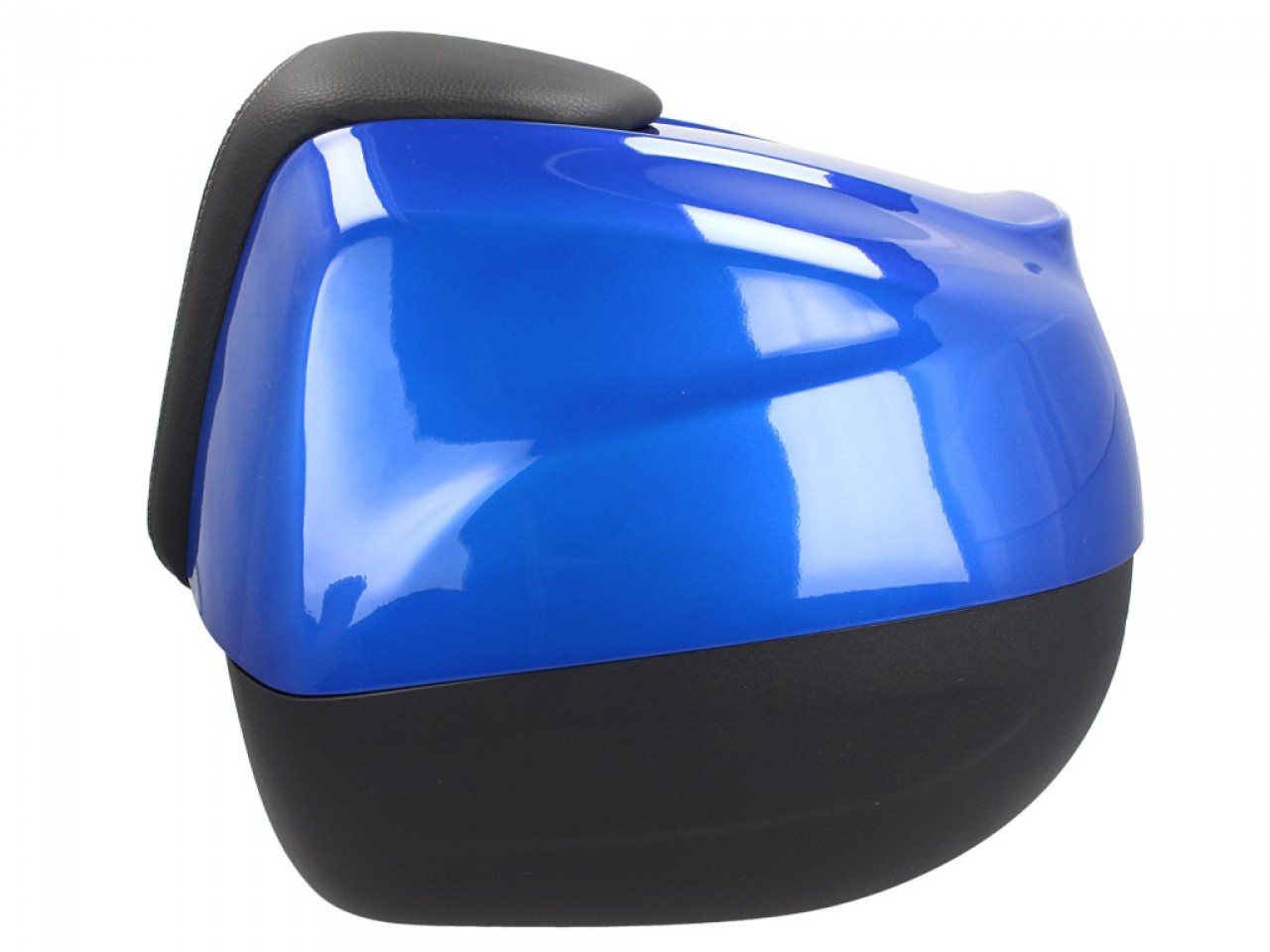 Topkoffer 37 l met rugleuning voor Beverly Sport 300/350 (16-20) - blauw 272/A