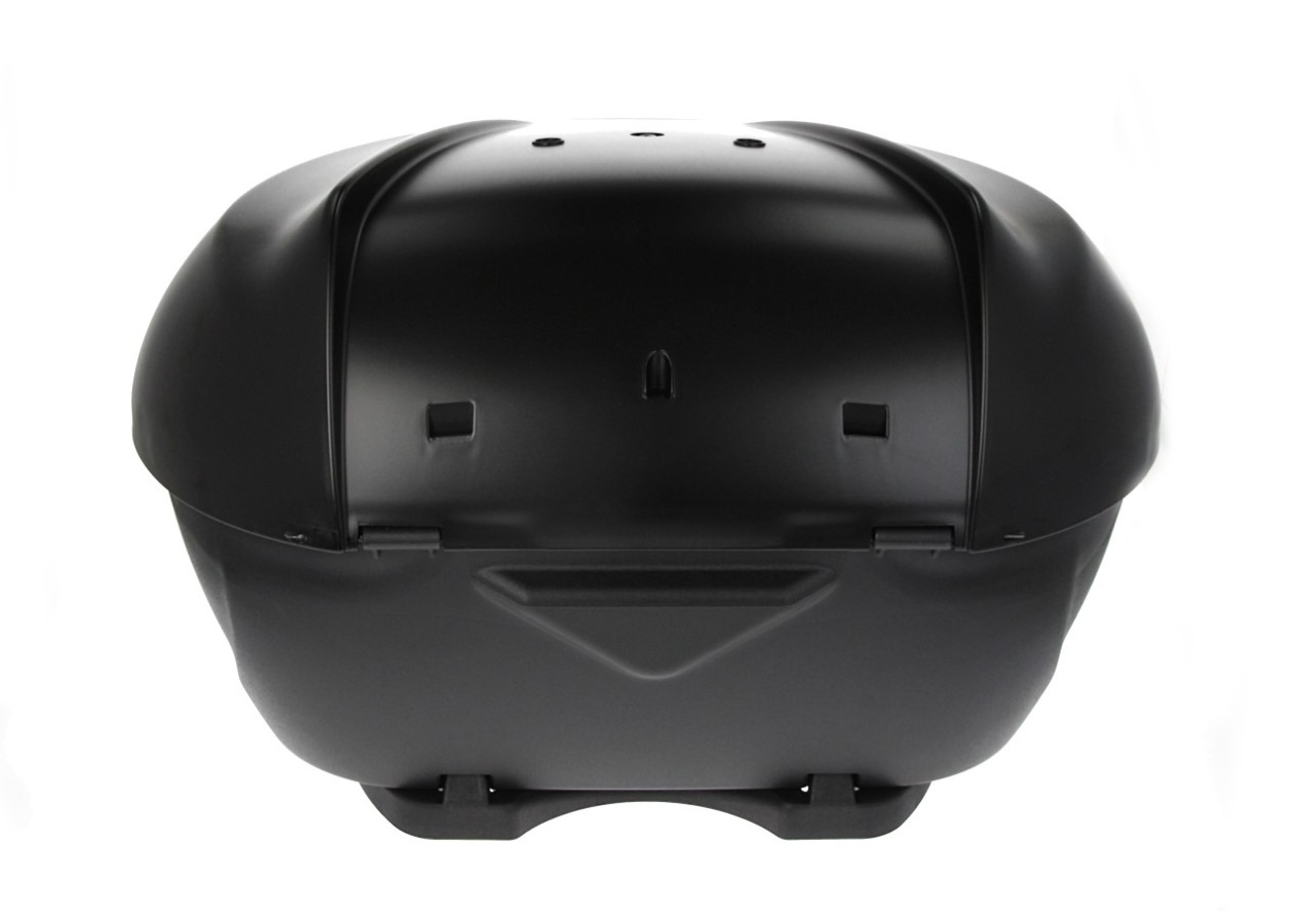 Topkoffer Kit 36 l. Zwart Meteora 93/B Origineel Piaggio voor Beverly HPE (incl. montageplaat)