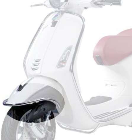 Voorbumper Vespa Primavera - chroom