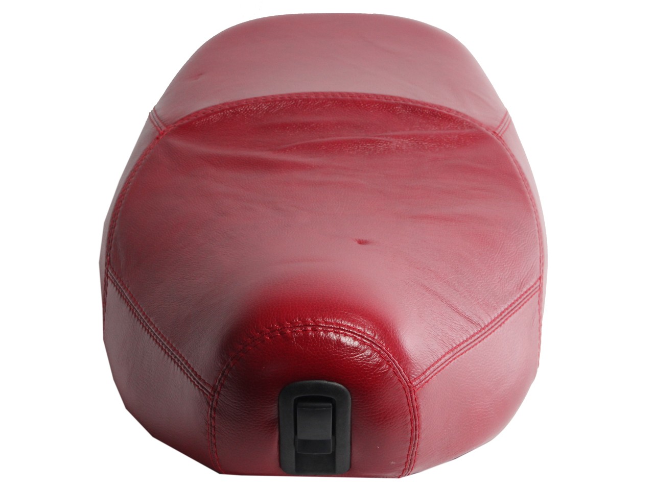 Vespa zetel echt leder rood voor LX 50-150cc Touring, ET2/ET4 /LX/LXV/S 50-150cc-